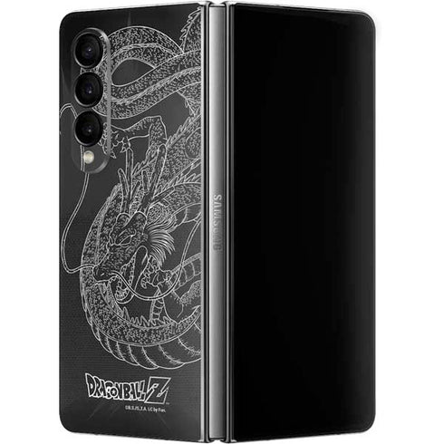 Dragon Ball Z Negative Shenron Galaxy Z Fold4 5G Skin